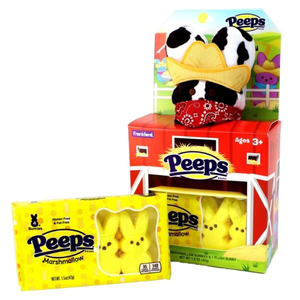 PEEPS® Bunny Farm House Plush Gift Set