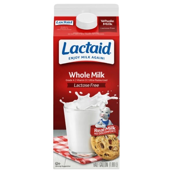 Lactaid® Lactose Free Whole Milk Half Gallon