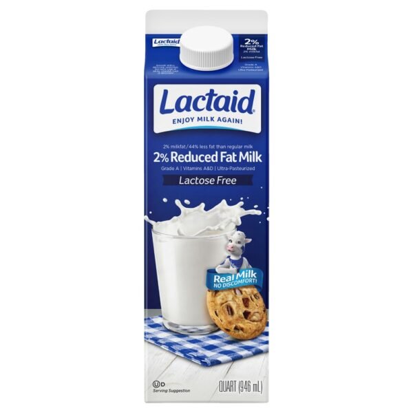 Lactaid® Lactose Free 2% Reduced Fat Milk Quart