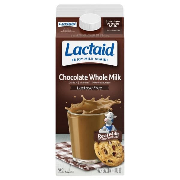 Lactaid® Lactose Free Chocolate Whole Milk Half Gallon