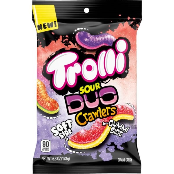 Trolli Sour Brite Duo Crawlers Candy Bag