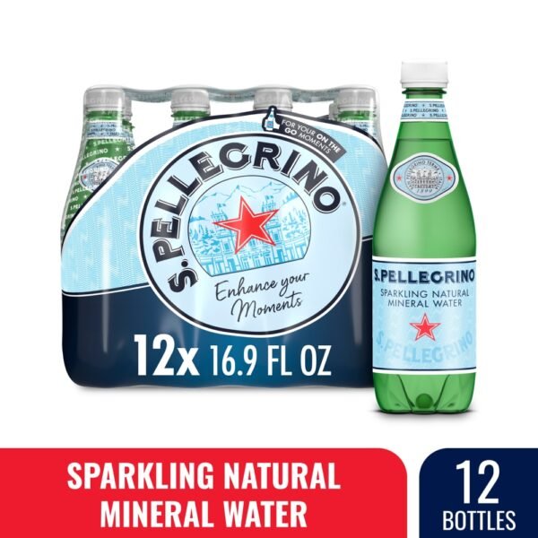 S.Pellegrino Sparkling Natural Mineral Water