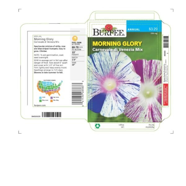 Burpee® Carnevale di Venezia Mix Morning Glory Seeds