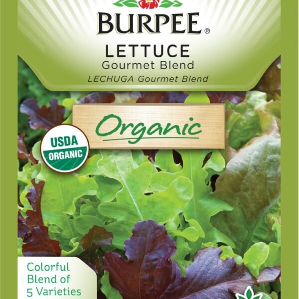 Burpee® Organic Gourmet Blend Lettuce Seeds