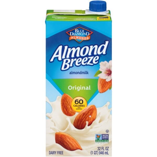 Almond Breeze® Dairy Free Shelf Stable Original Almond Milk Quart
