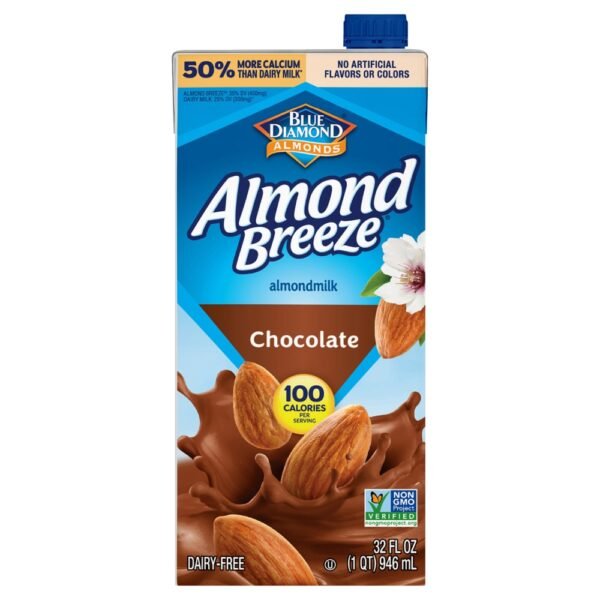 Almond Breeze® Dairy Free Shelf Stable Chocolate Almond Milk Quart