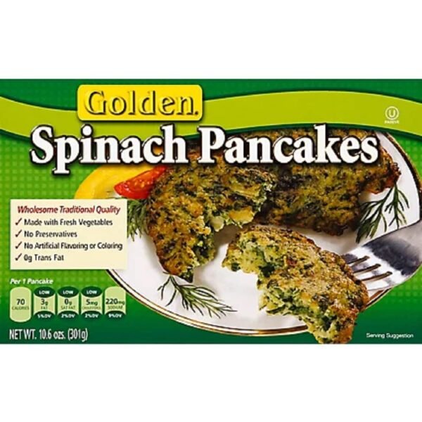 Golden Spinach Pancake