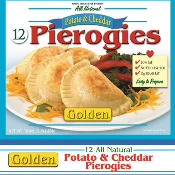 Golden Gourmet Potato & Cheese Pierogies