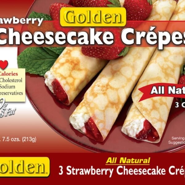 Golden® Strawberry Cheese Crepes