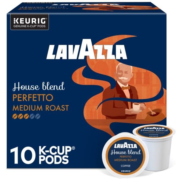 Lavazza House Blend Perfetto Medium Roast K-Cup Coffee Pods