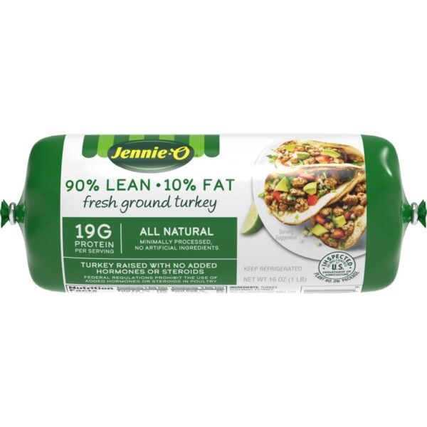 Jennie-O® All-Natural* 90% Lean/10% Fat Fresh Ground Turkey
