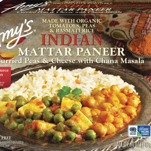 Amy's® Indian Mattar Paneer Frozen Meal