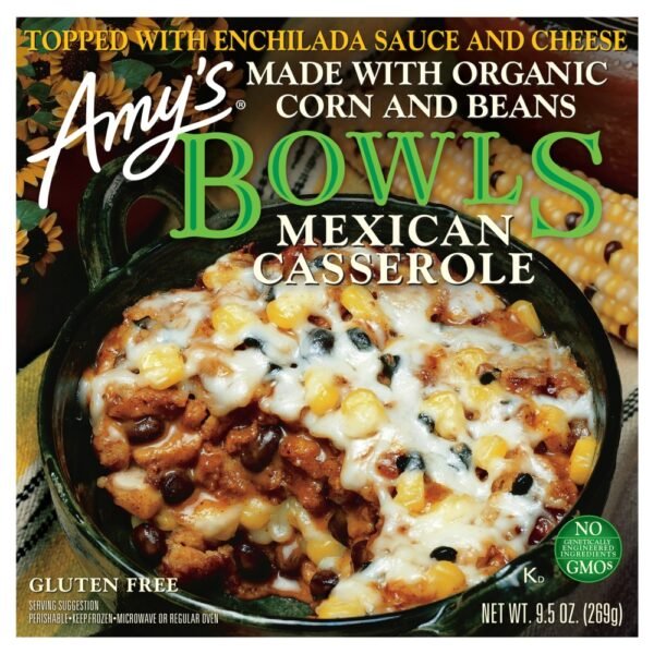 Amy's® Gluten Free Mexican Casserole Bowl Frozen Meal