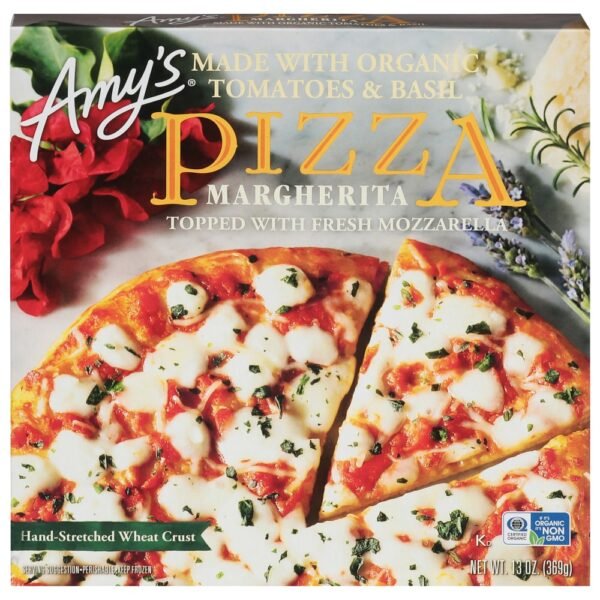 Amy's® Margherita Organic Wheat Thin Crust Frozen Pizza