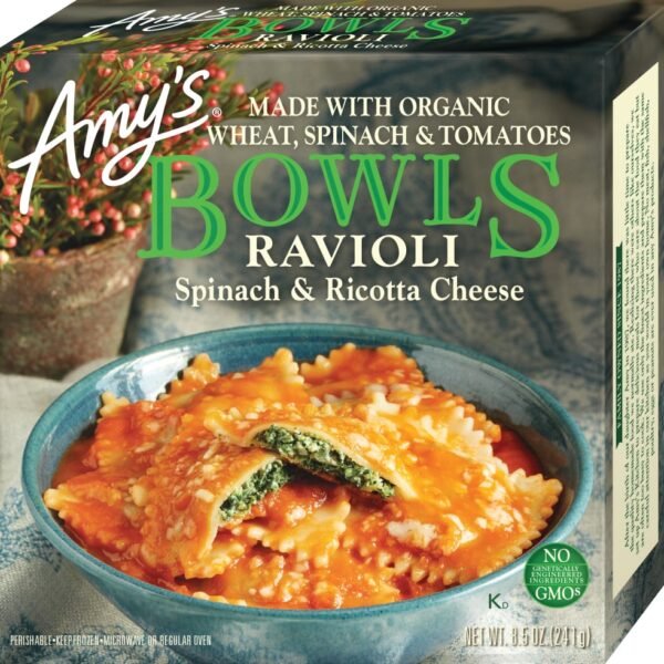 Amy's® Spinach Ravioli Bowl Frozen Meal