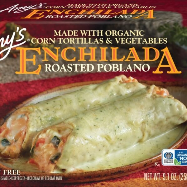 Amy's® Organic Roasted Poblano Enchilada Frozen Meal