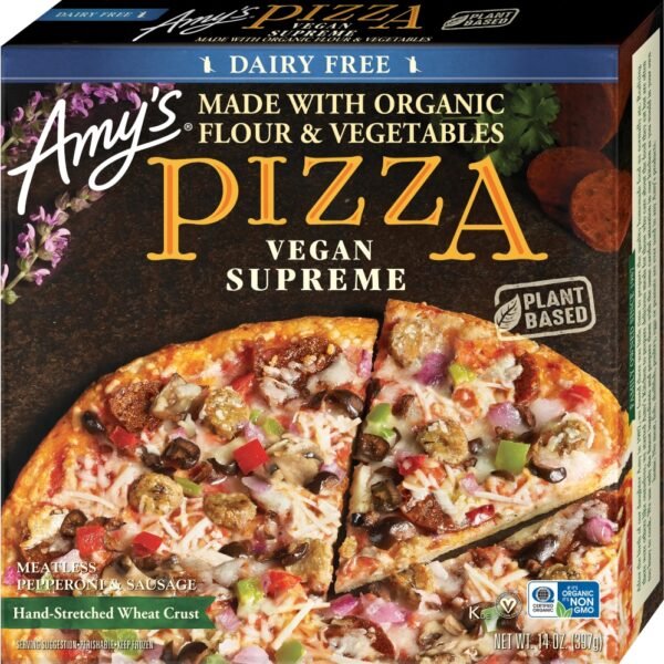 Amy's® Vegan Supreme Frozen Pizza