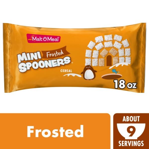 Malt-O-Meal Frosted Mini Spooners Bag Cereal