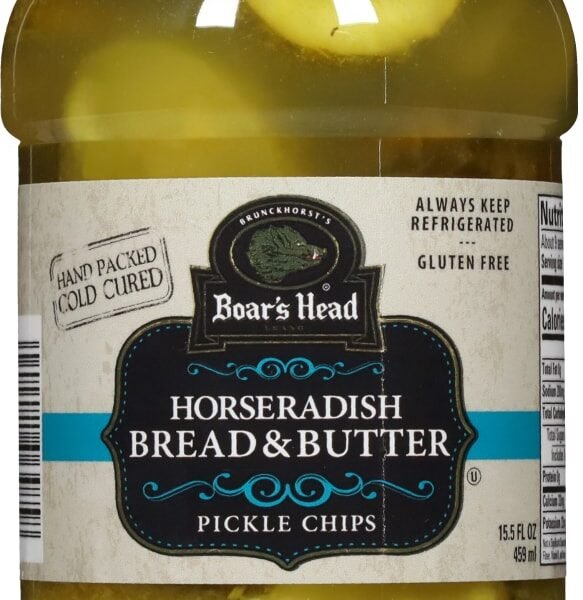 Boar's Head Horseradish Bread & Butter Pickle Chips