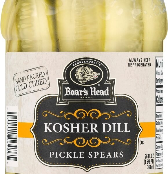 Boar's Head Kosher Dill Pickle Spears