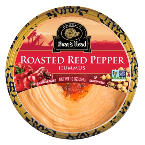 Boar's Head Roasted Red Pepper Hummus 10 oz