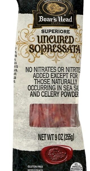 Boar's Head Superiore Uncured Sopressata Dry Sausage