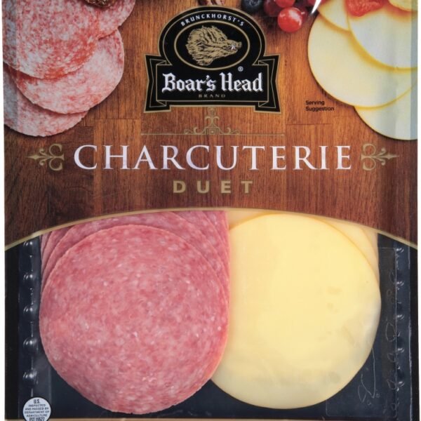 Boar's Head Charcuterie Duet: Hard Salami & Smoked Gouda