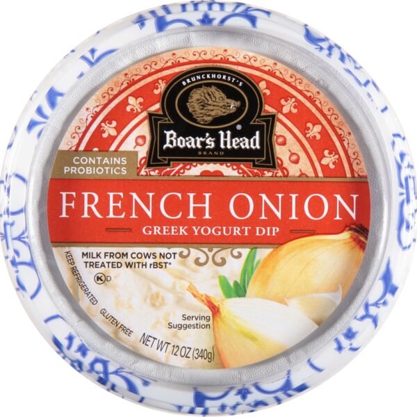 Boar's Head French Onion Greek Yogurt Dip 12 oz