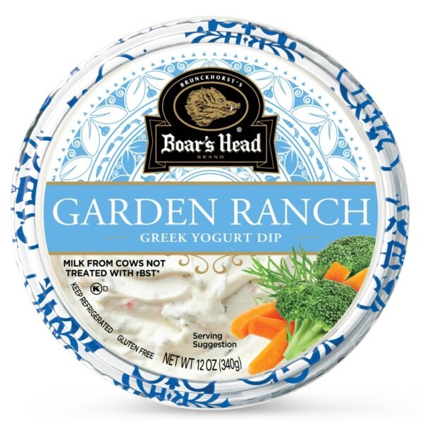 Boar's Head Garden Ranch Greek Yogurt Dip 12 oz
