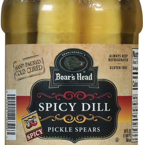 Boar's Head Spicy Dill Pickle Spears