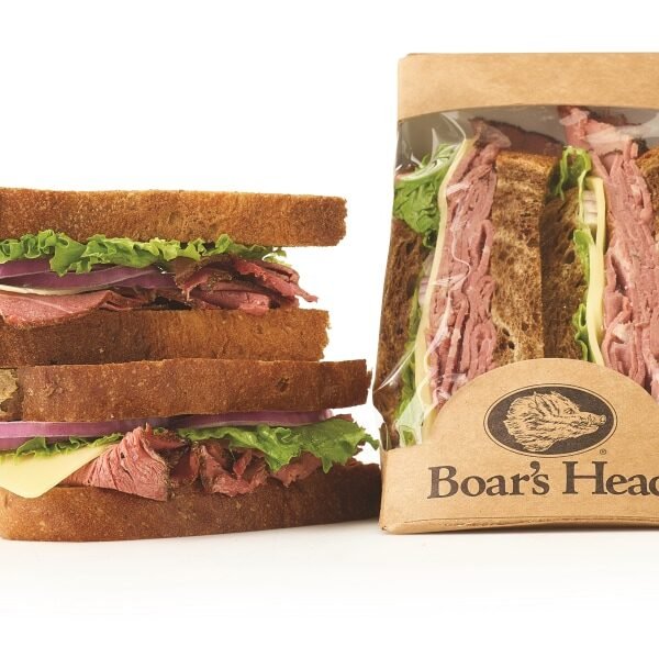 Boar's Head Grab N Go Handcrafted Pastrami Swiss on Rye Sandwich
