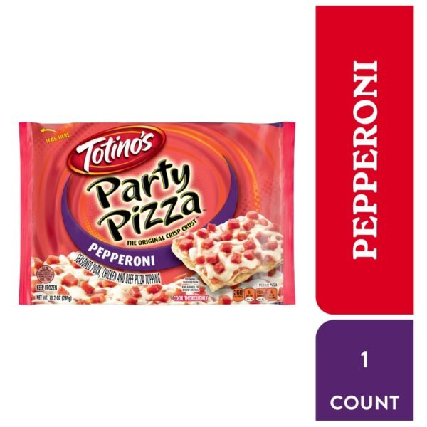 Totino's Party Pizza Pepperoni Thin Crust Frozen Pizza