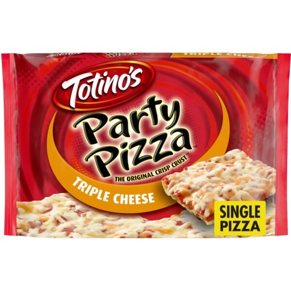 Totino's Party Pizza Triple Cheese Thin Crust Frozen Pizza