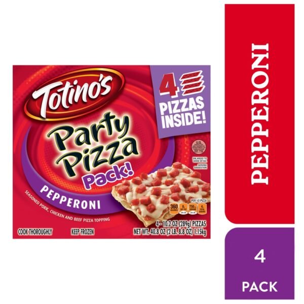 Totino's Party Pizza Pepperoni Thin Crust Frozen Pizza
