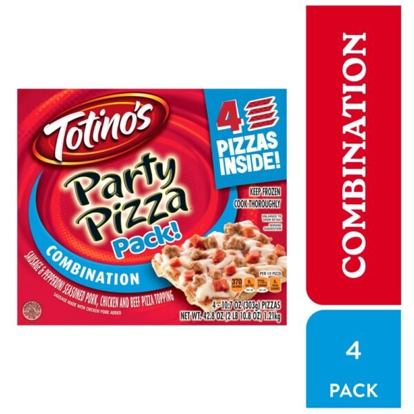 Totino's Party Pizza Combination Meat Thin Crust Frozen Pizza