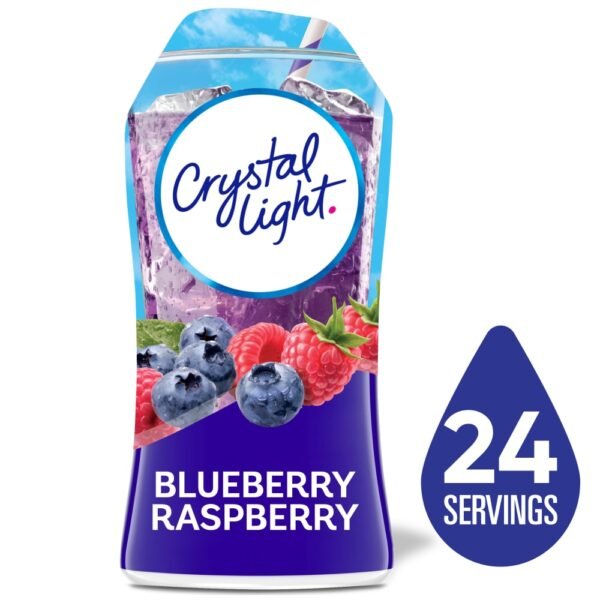 Crystal Light Blueberry Raspberry Water Enhancer Bottle