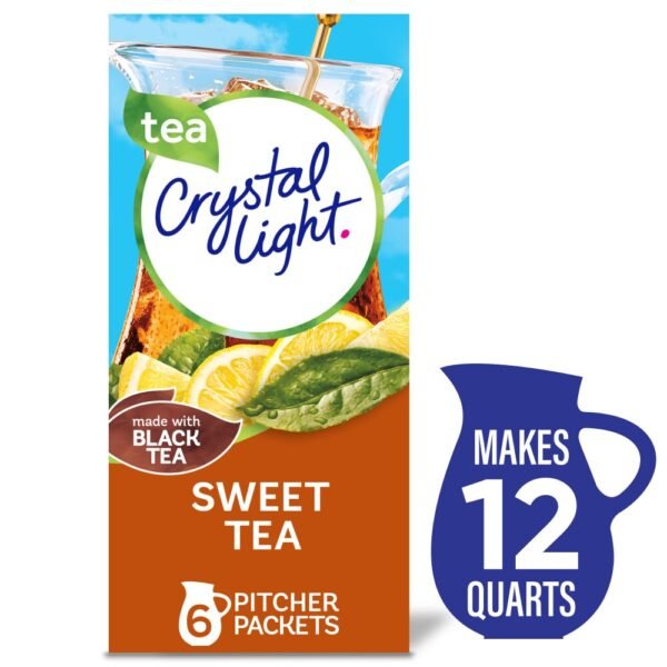 Crystal Light Zero Sugar Sweet Tea Drink Mix Packets