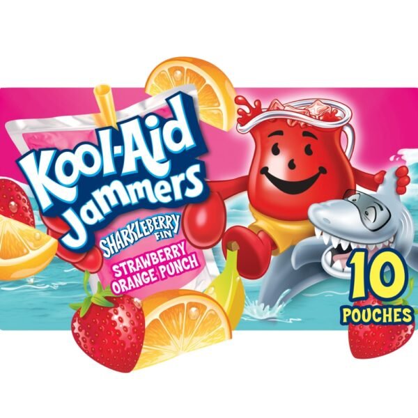 Kool-Aid Strawberry Orange Punch Artificially Flavored Soft Drink