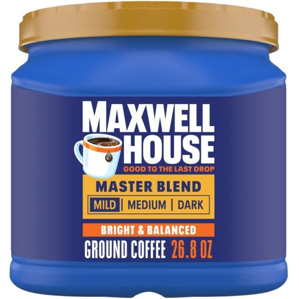 Maxwell House Master Blend Mild Roast Ground Coffee