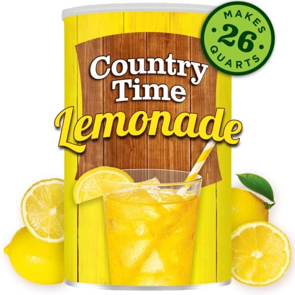Country Time Lemonade Drink Mix Canister