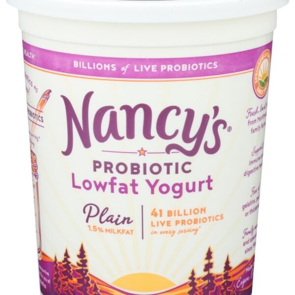 Nancy's Plain Probiotic Low Fat Yogurt Tub