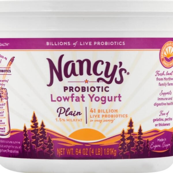 Nancy's Plain Probiotic Low Fat Yogurt Tub