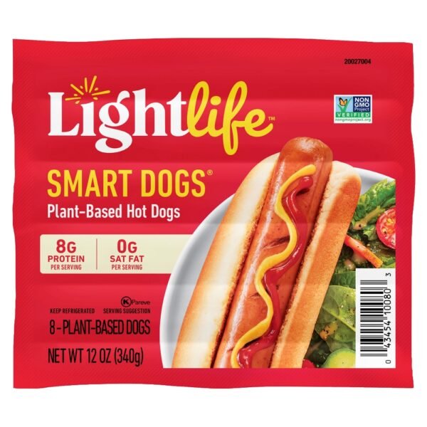 Lightlife Smart Dogs® Plant-Based Vegan Hot Dogs
