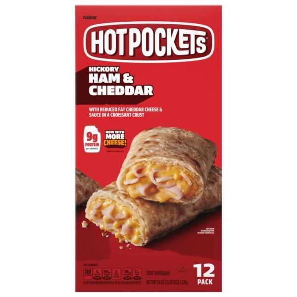 Hot Pockets® Hickory Ham & Ceddar Croissant Frozen Sandwiches