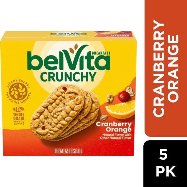 belVita Cranberry Orange Breakfast Biscuits