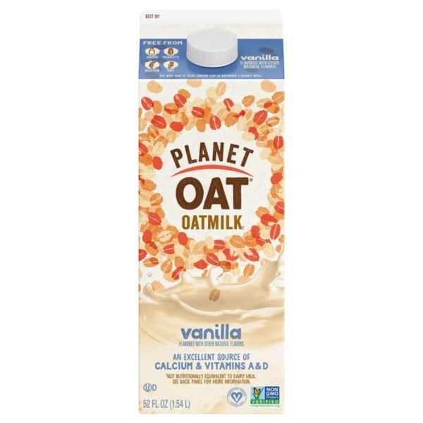 Planet Oat Dairy Free Vanilla Oat Milk