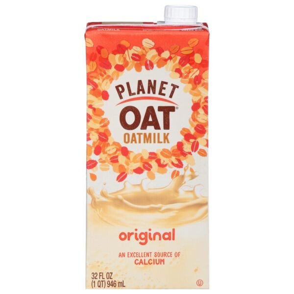 Planet Oat® Dairy Free Shelf Stable Original Oat Milk Quart
