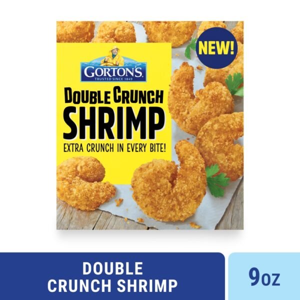 Gorton's Double Crunch Shrimp, Breaded Tail Off, Frozen