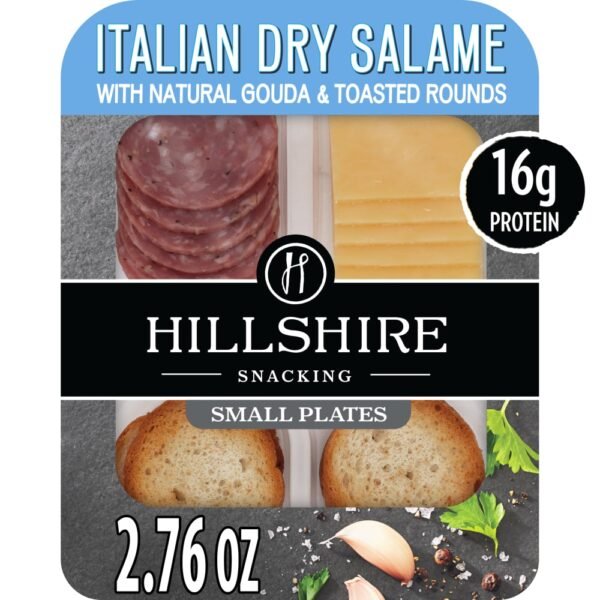 Hillshire® Snacking Small Plates Italian Dry Salami and Gouda Cheese