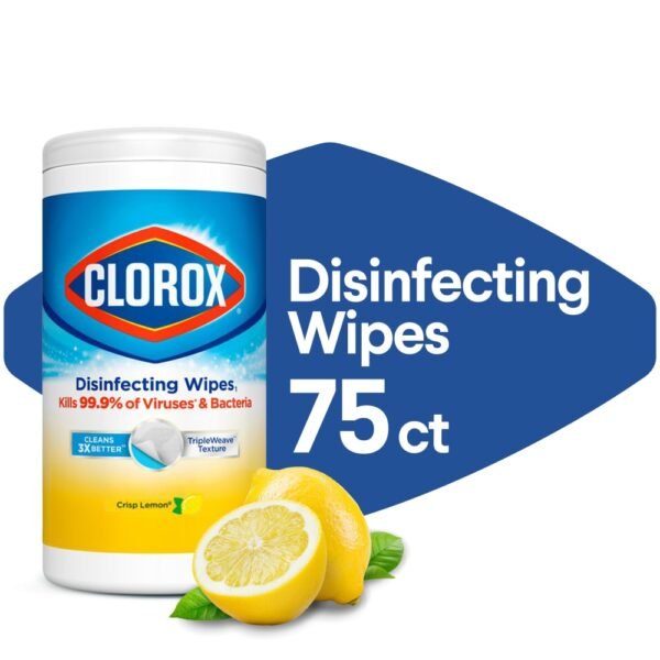 Clorox Disinfecting Wipes Crisp Lemon